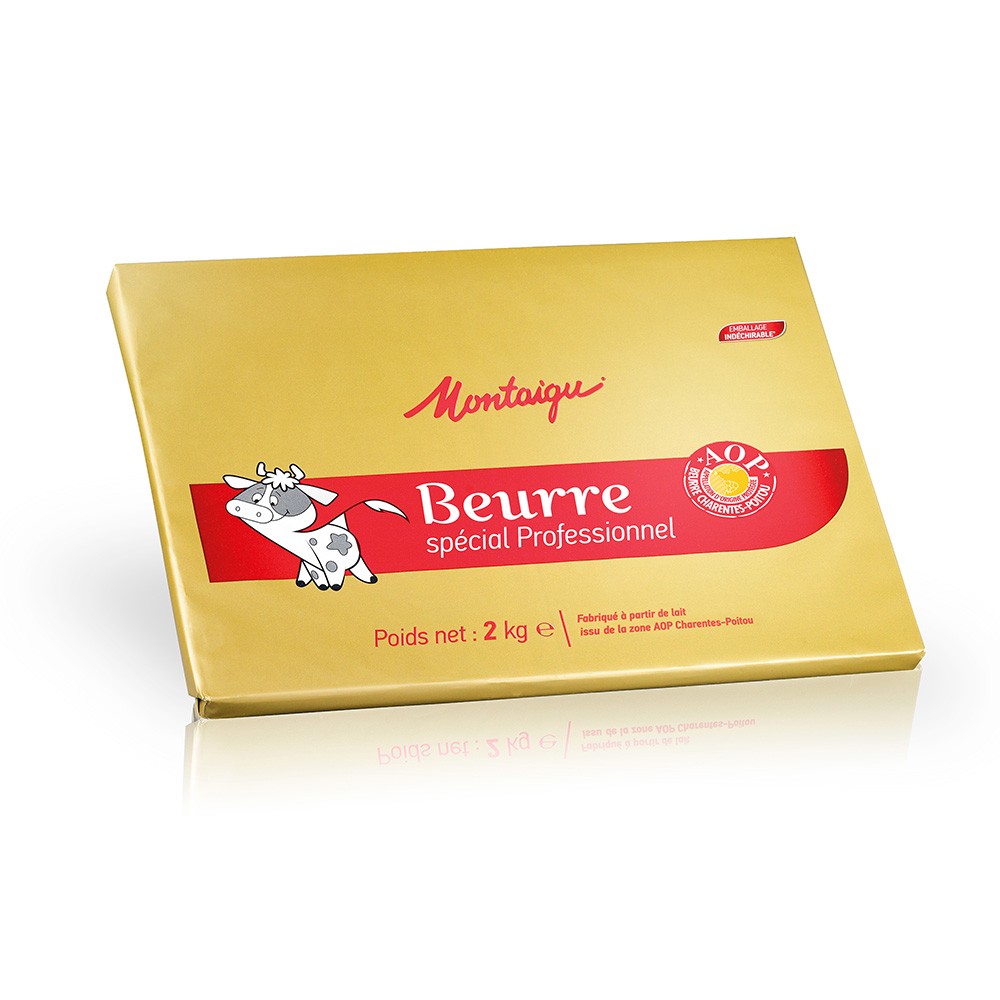 Beurre tourage Extra sec 84% MG - Eurodistribution