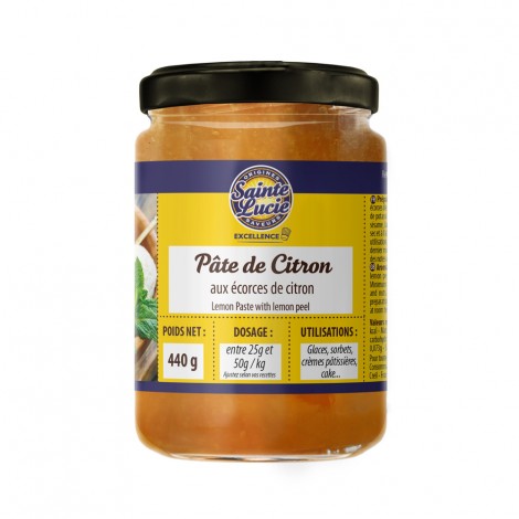 Pâte de Citron aux écorces de citron